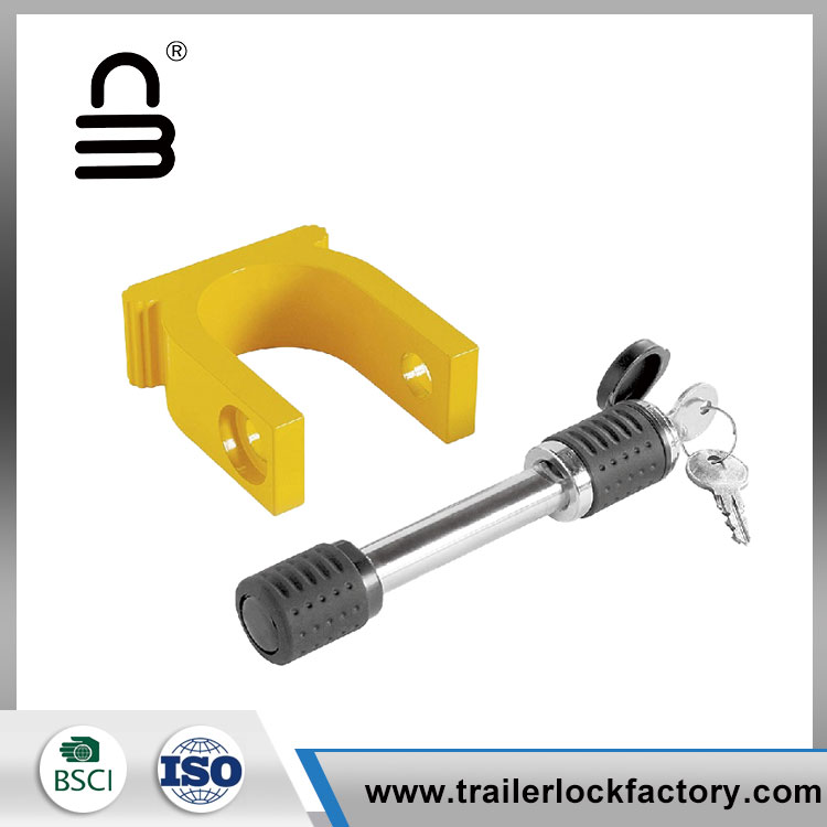 Conector de reboque de engate de reboque com trava de pino